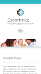 Mobile Screenshot of escortmk2.com